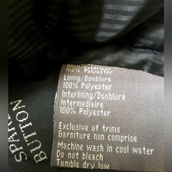 Men’s Black Dockers take on the elements jacket - Picture 7 of 8